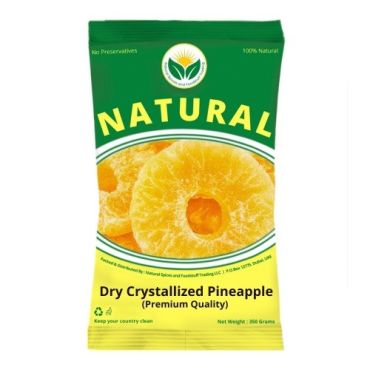 Natrual Spices Dry Fruit, Pineapple Ring, 500G